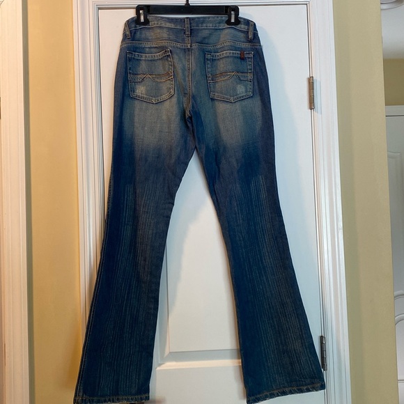 Buffalo Vintage Never Used Detailed Design Sexy Fit Pink Floral Inside Jeans - Picture 1 of 16